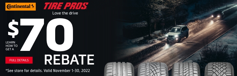 Continental Winter 2022 Special | RJ's Tire Pros & Auto Experts